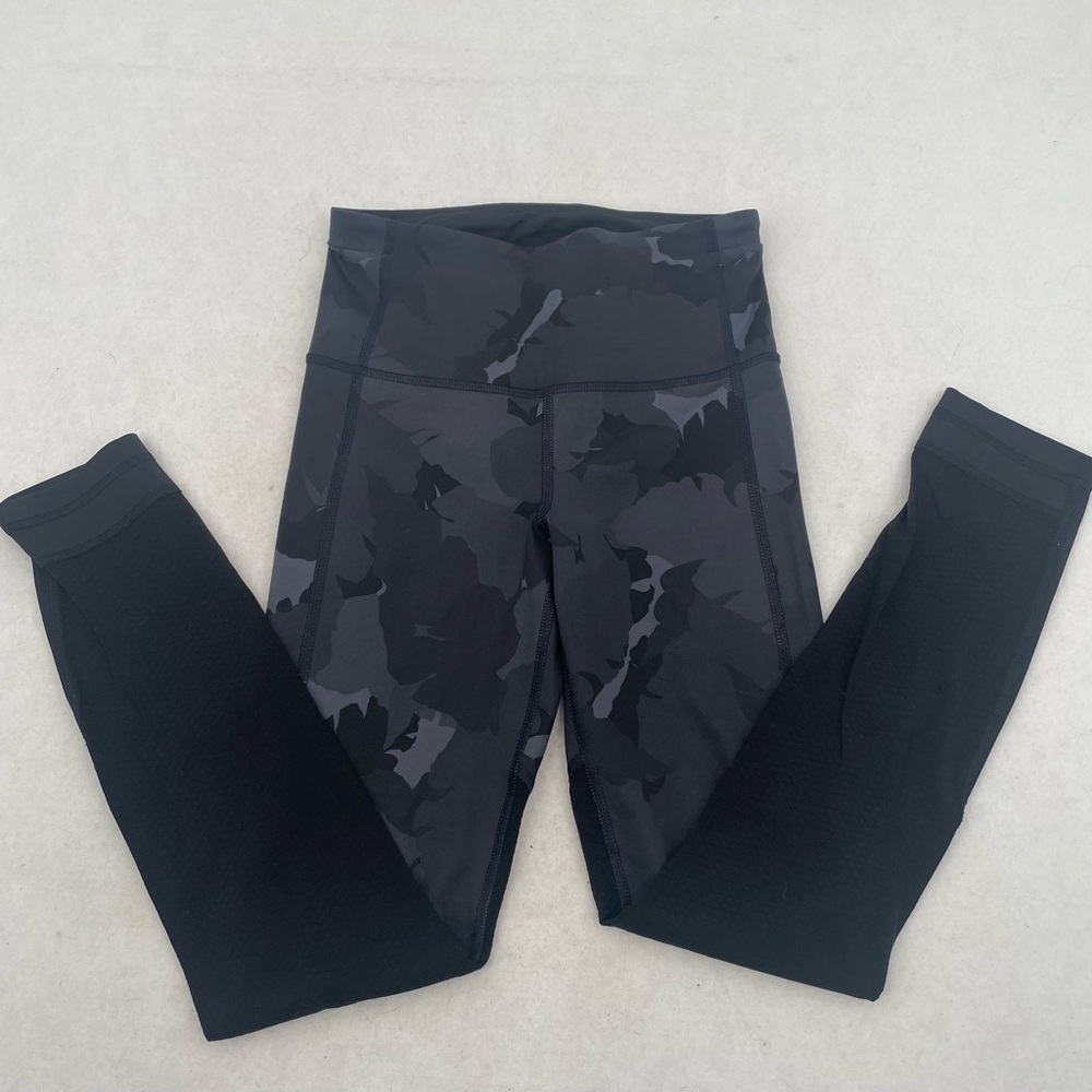 LULULEMON Women’s All you need Tight  Palm Party Naval Blue Black size: 2 - Picture 3 of 11